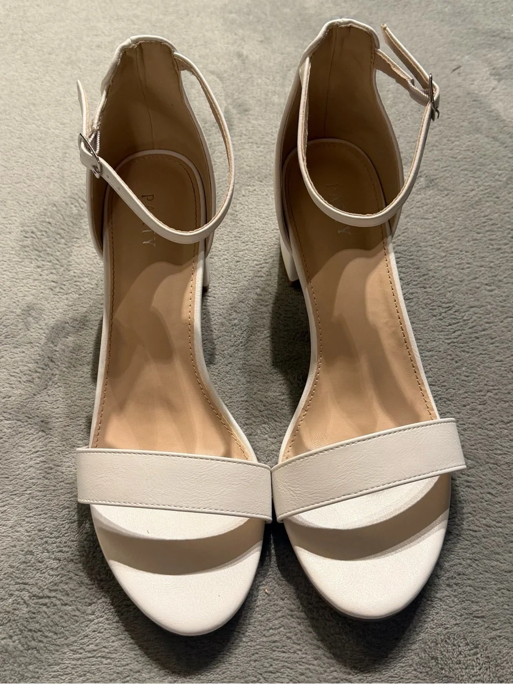 Open Toe Chunky Heel - Picture 2 of 4